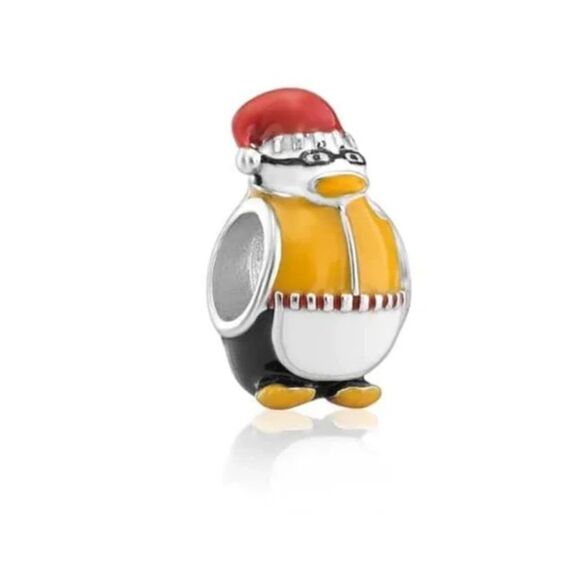 FRIENDS Jewelry - NWOT Friends TV Series Joey's Santa Penguin Charm
